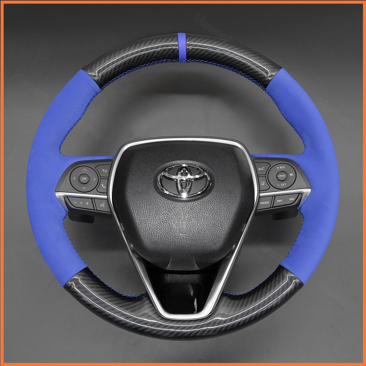 MEWANT Lenkradbezug für Toyota Corolla XII (E210) / Corolla Cross / Camry / RAV4 2018-2024 - Mewant.de