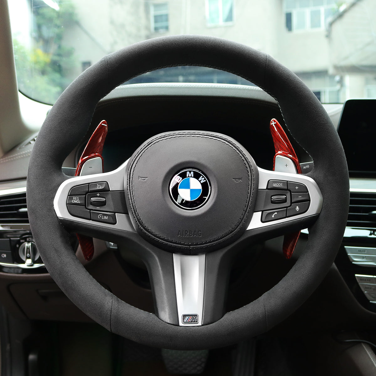Schaltwippen für BMW M3 / M4 / M5 / M8 / X4 / X5 / X6 M 2019-2023 - Mewant.de