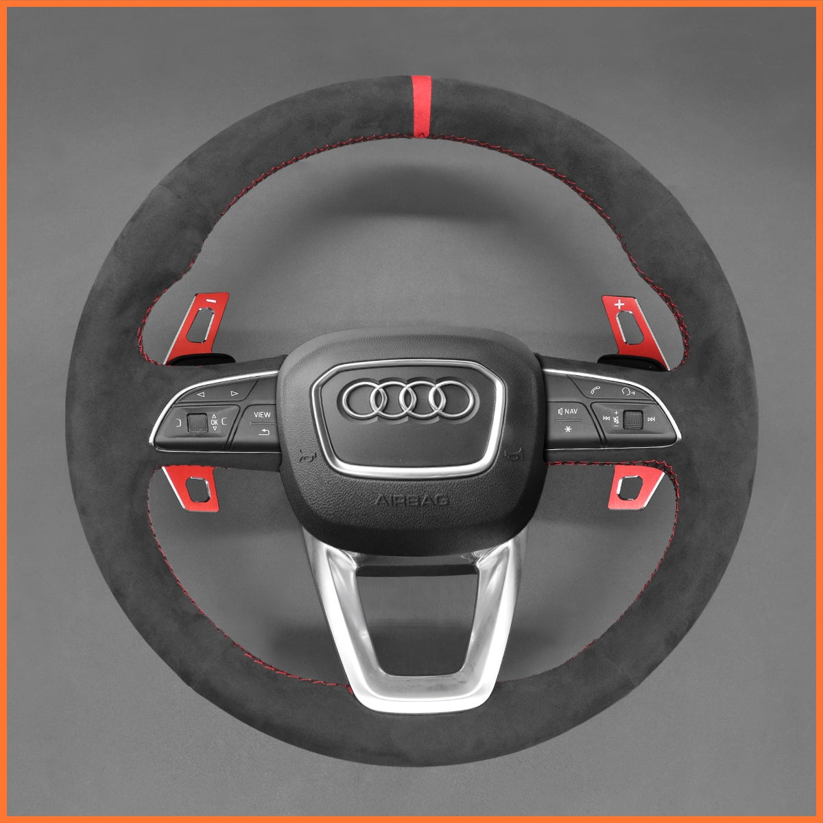 Schaltwippen für Audi A3 / A4 / A5 / RS / S3 / S4 / S5 / Q2 / Q3 / Q5 / Q7 / Q8 / SQ2 / SQ5 / SQ7 / SQ8 2015-2022 - Mewant.de