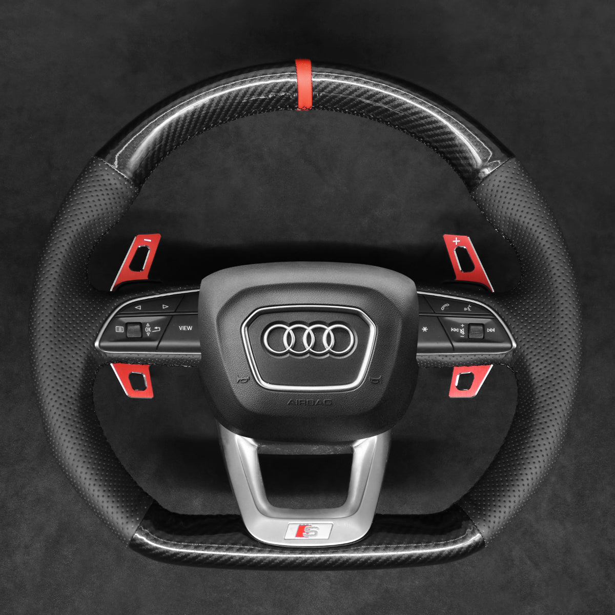 Schaltwippen für Audi Q3 / Q5 / Q7 / Q8 / SQ5 / SQ8 2015-2022 - Mewant.de