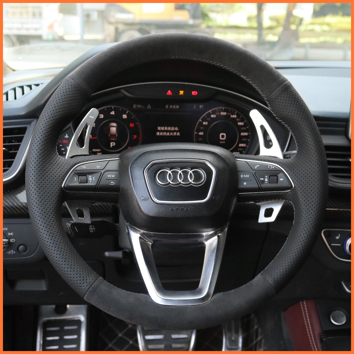 Schaltwippen für Audi A3 / A4 / A5 / RS / S3 / S4 / S5 / Q2 / Q3 / Q5 / Q7 / Q8 / SQ2 / SQ5 / SQ7 / SQ8 2015-2022 - Mewant.de