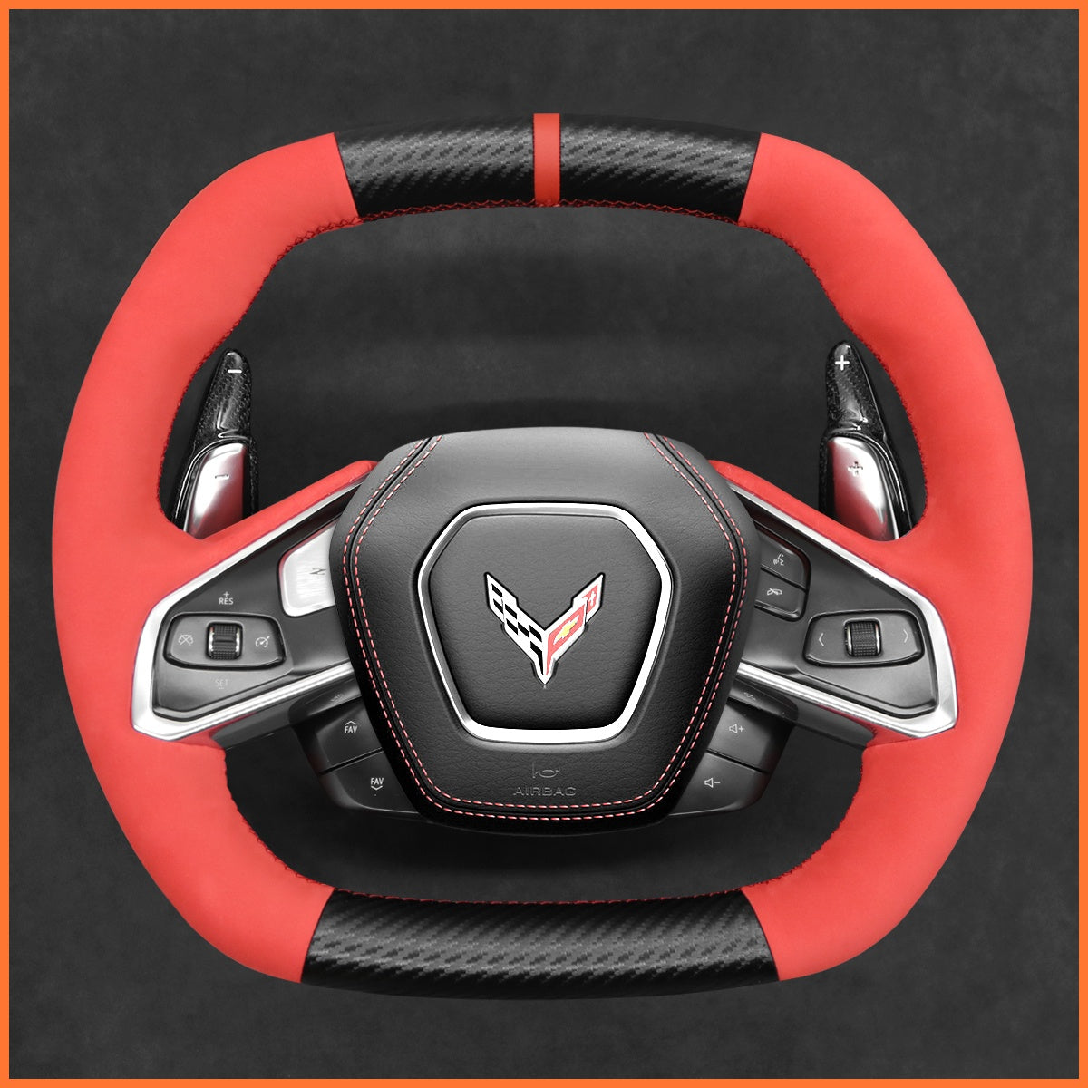 Schaltwippen für Chevrolet Corvette (C8) 2020-2025 - Mewant.de