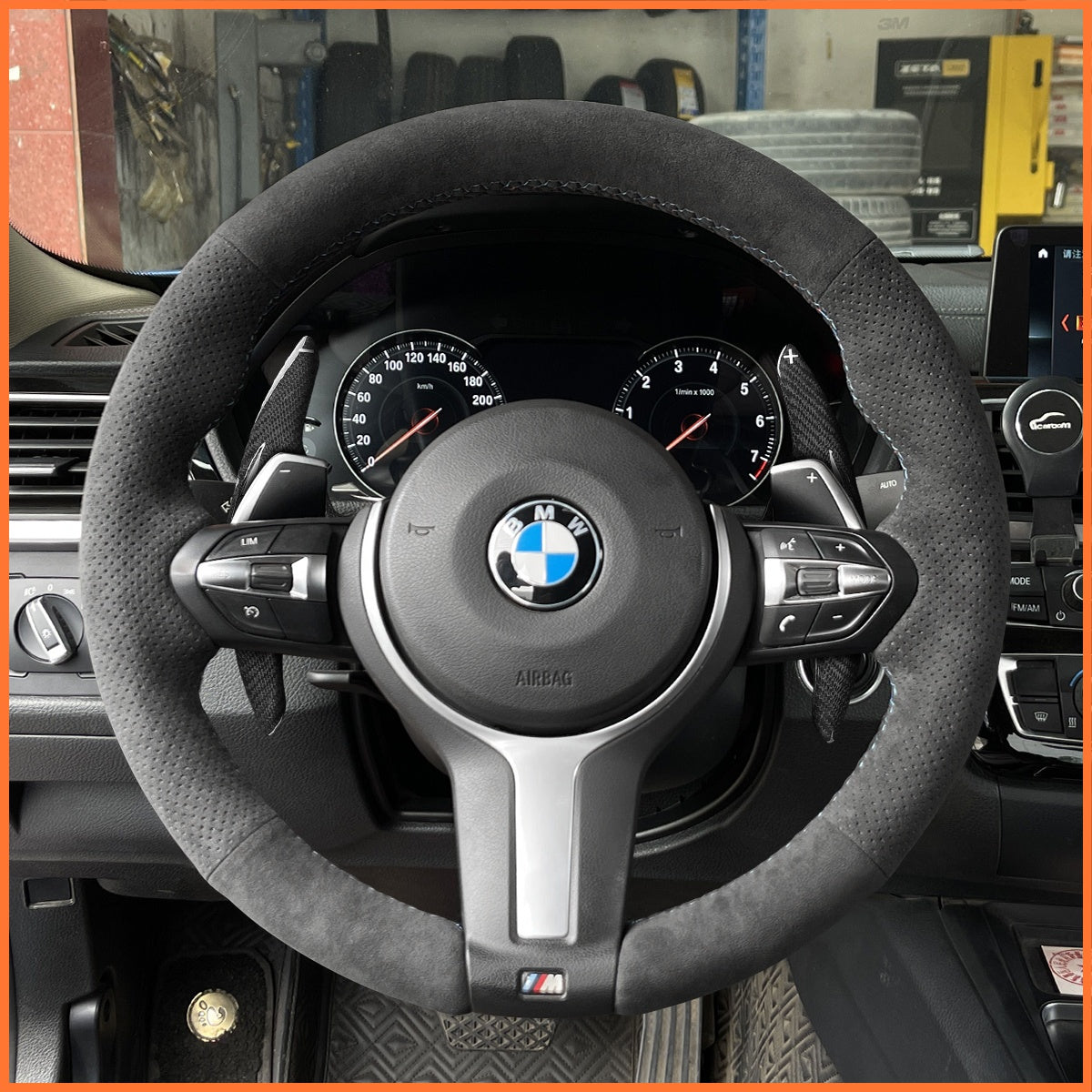 Schaltwippen für BMW M Sport F07 / F10 / F12 / F20 / F21 / F30 / F33 / X3 / X4 / X5 / M140i / M50d 2012-2020 - Mewant.de