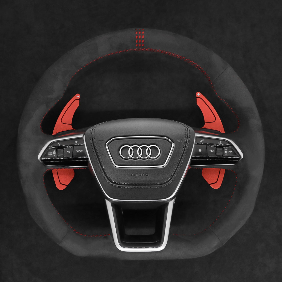 Schaltwippen für Audi A6 / A7 / S6 / S7 / RS6 / RS7 / RS e-tron S GT 2018-2023 - Mewant.de