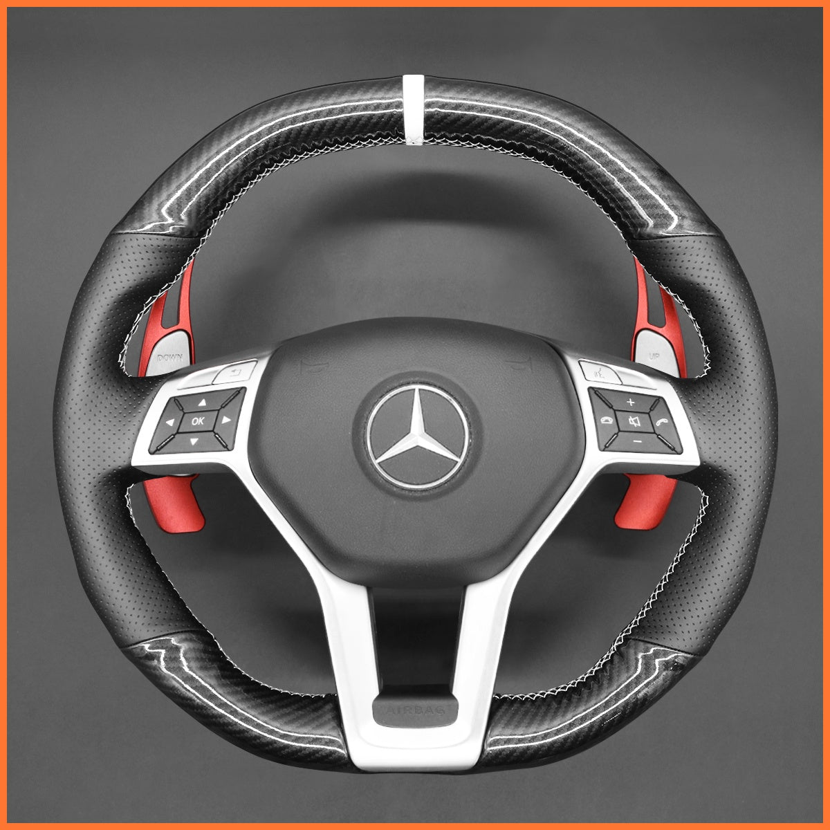 Schaltwippen für Mercedes Benz AMG C117 / C218 / W204 / W212 / R231 2012-2016 - Mewant.de
