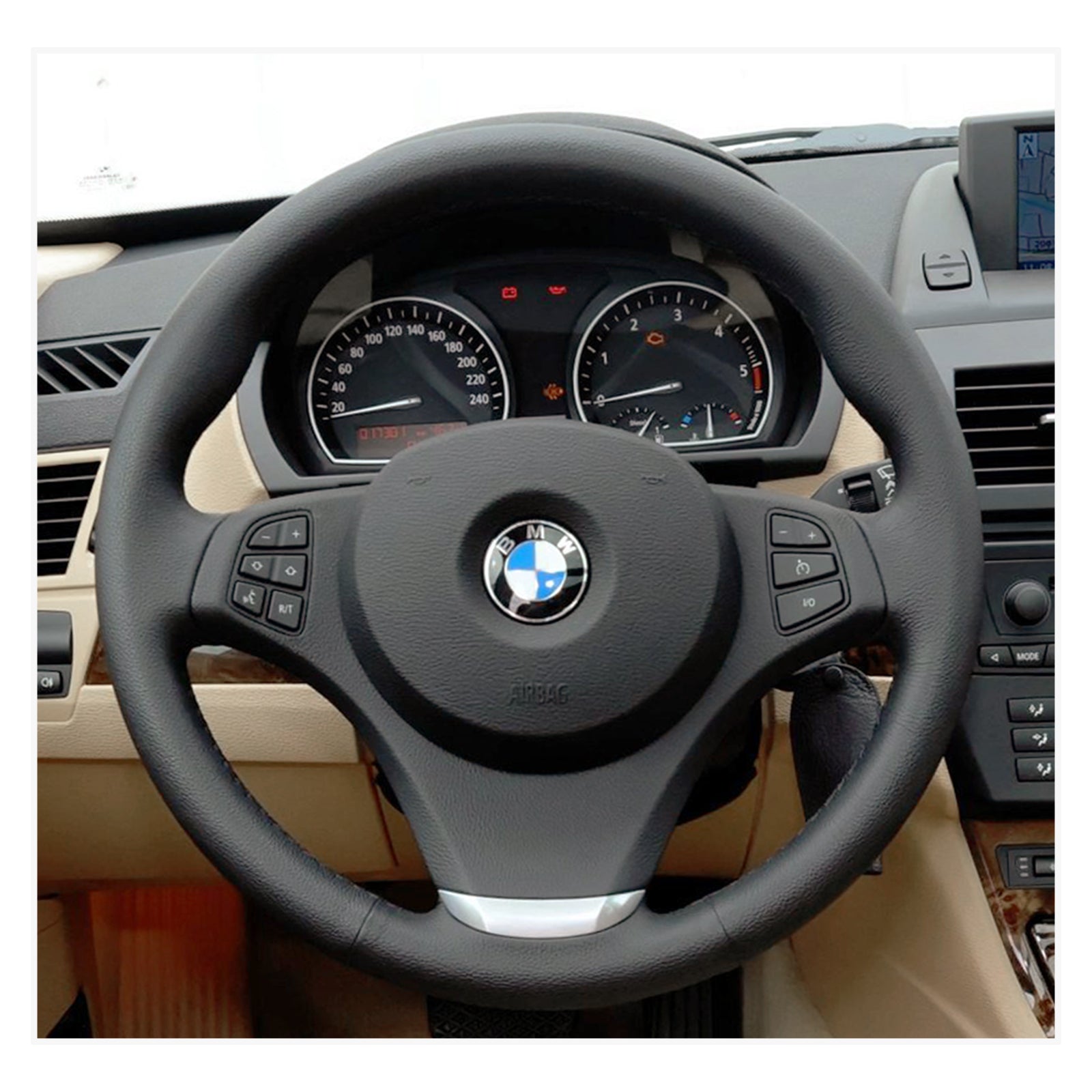 MEWANT Lenkradbezug für BMW X3 E83 2007-2010 / X5 E53 2000-2006 - Mewant.de