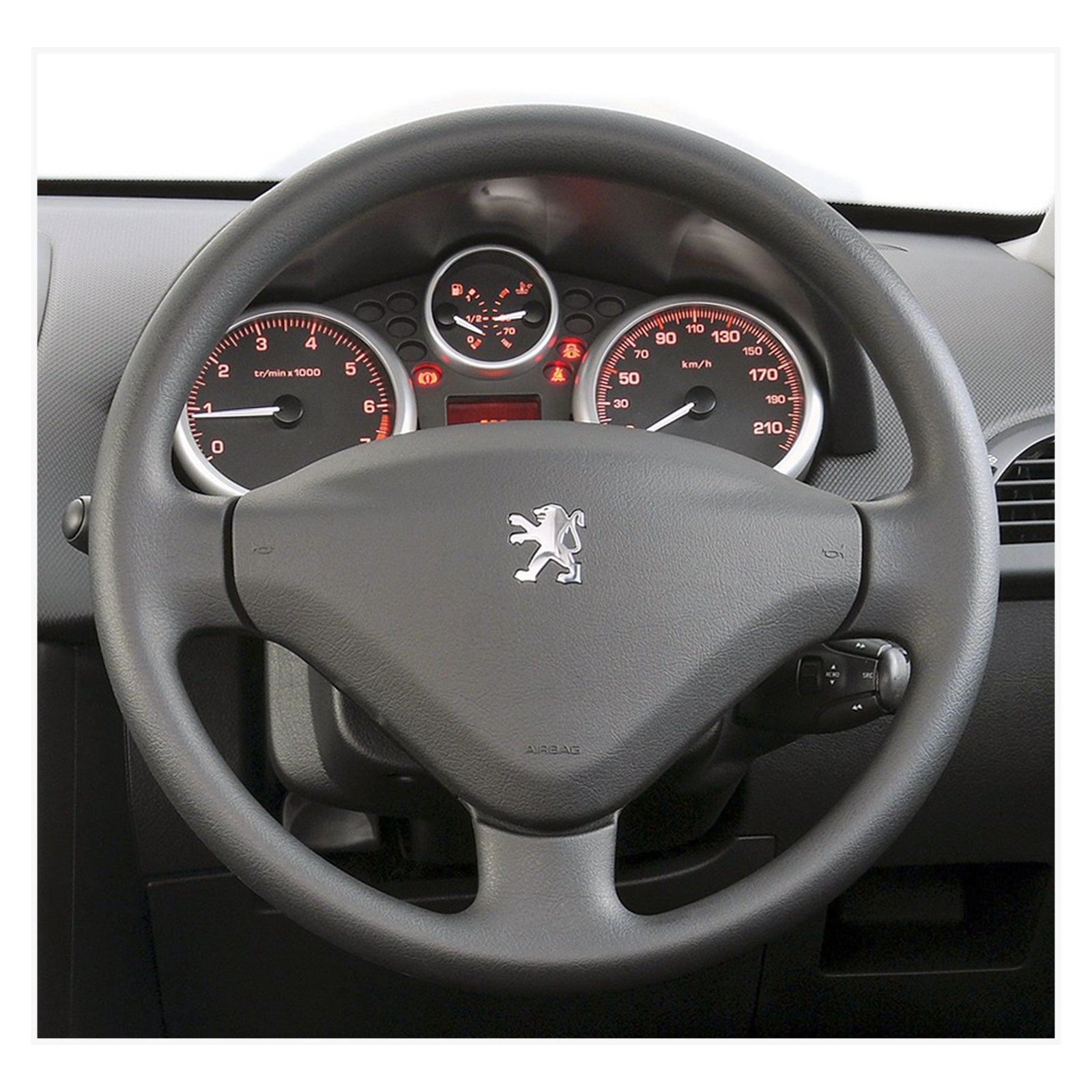 MEWANT Lenkradbezug für Peugeot 206 / 207 / 207 CC 2007-2012 / 207 SW / Expert (Expert Tepee) / Partner / Partner Tepee 2008-2018 - Mewant.de
