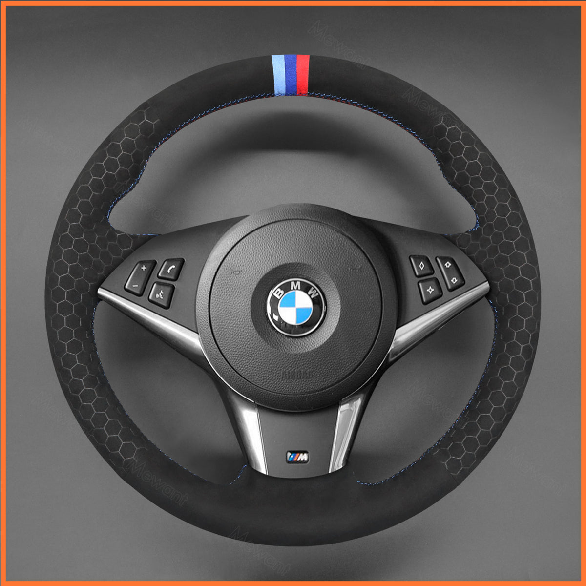 MEWANT Lenkradbezug für BMW E60 E61 E63 E64 2003-2009
