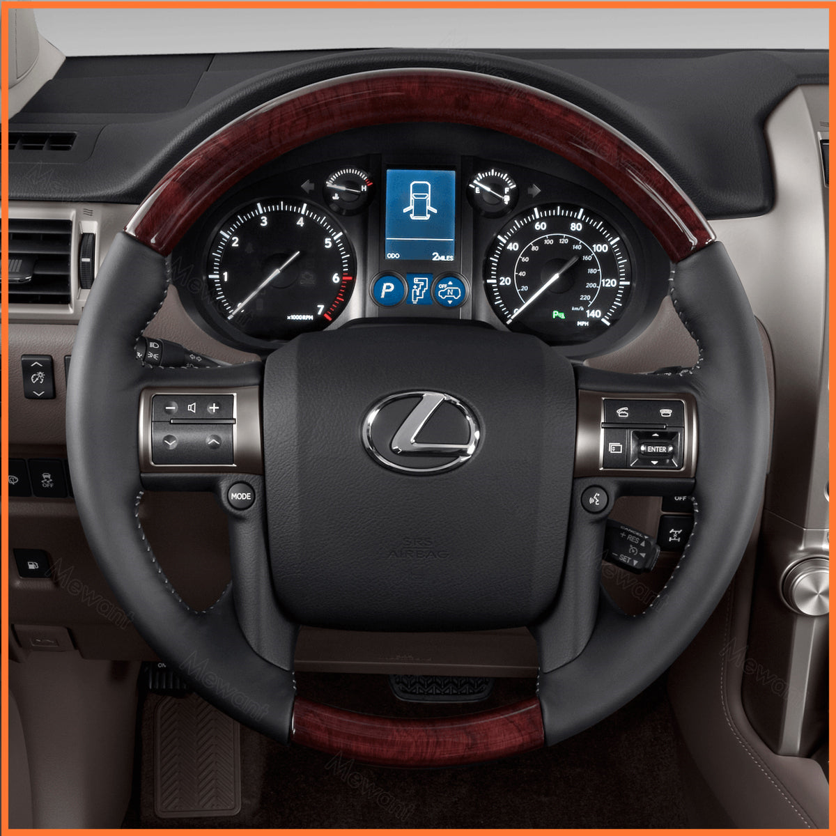 MEWANT Lenkradbezug für Lexus GX460 2010-2019 - Mewant.de