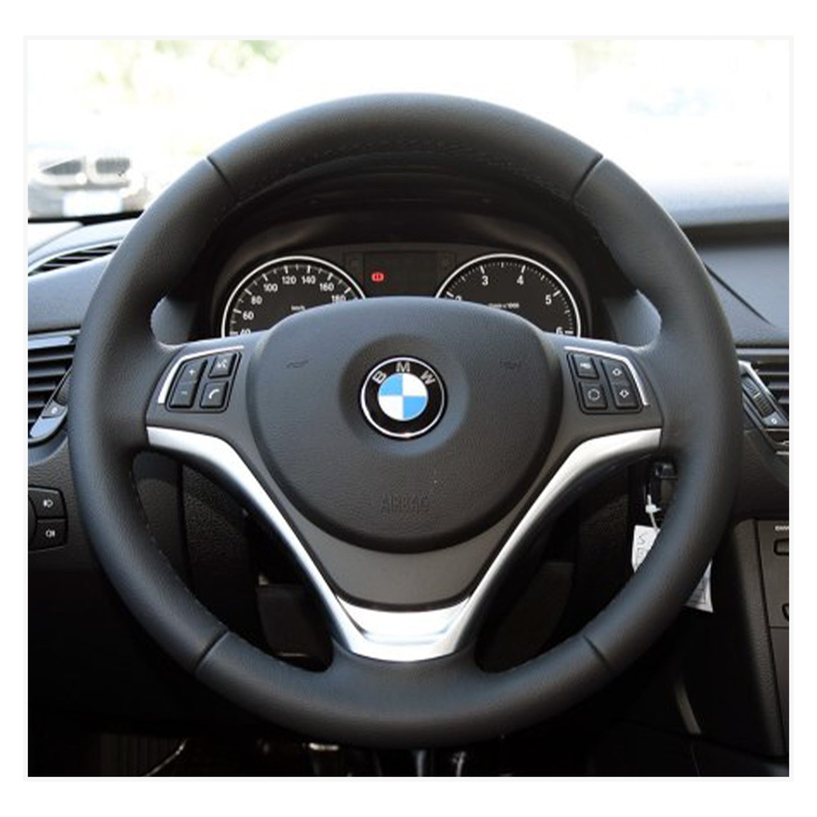 MEWANT Lenkradbezug für BMW X1 E84 2012-2015 / 1 Series E81 E82 E87 E88 2013 - Mewant.de