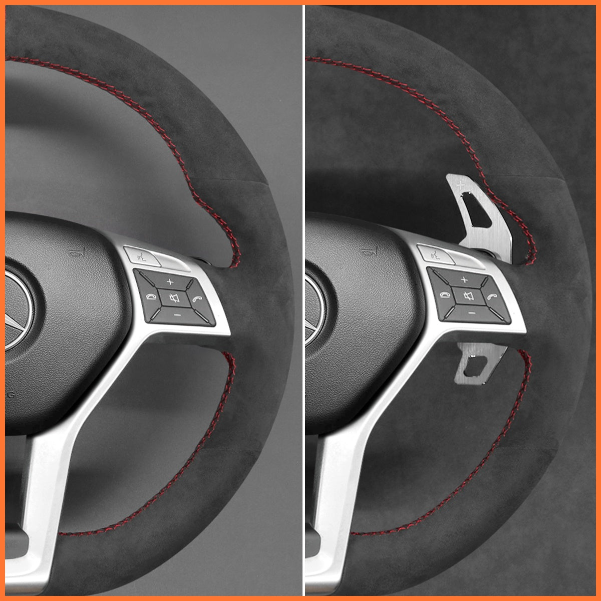 Schaltwippen für Mercedes Benz C218 / W204 / W212 / AMG / X156 / R231 2012-2016 - Mewant.de