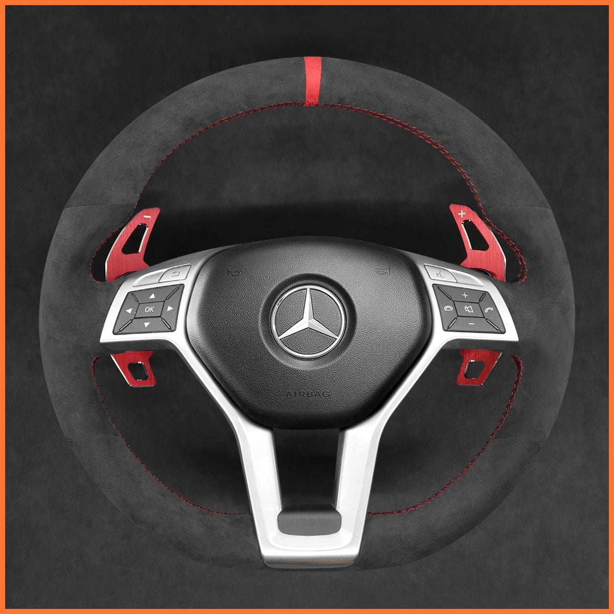 Schaltwippen für Mercedes Benz C218 / W204 / W212 / AMG / X156 / R231 2012-2016 - Mewant.de