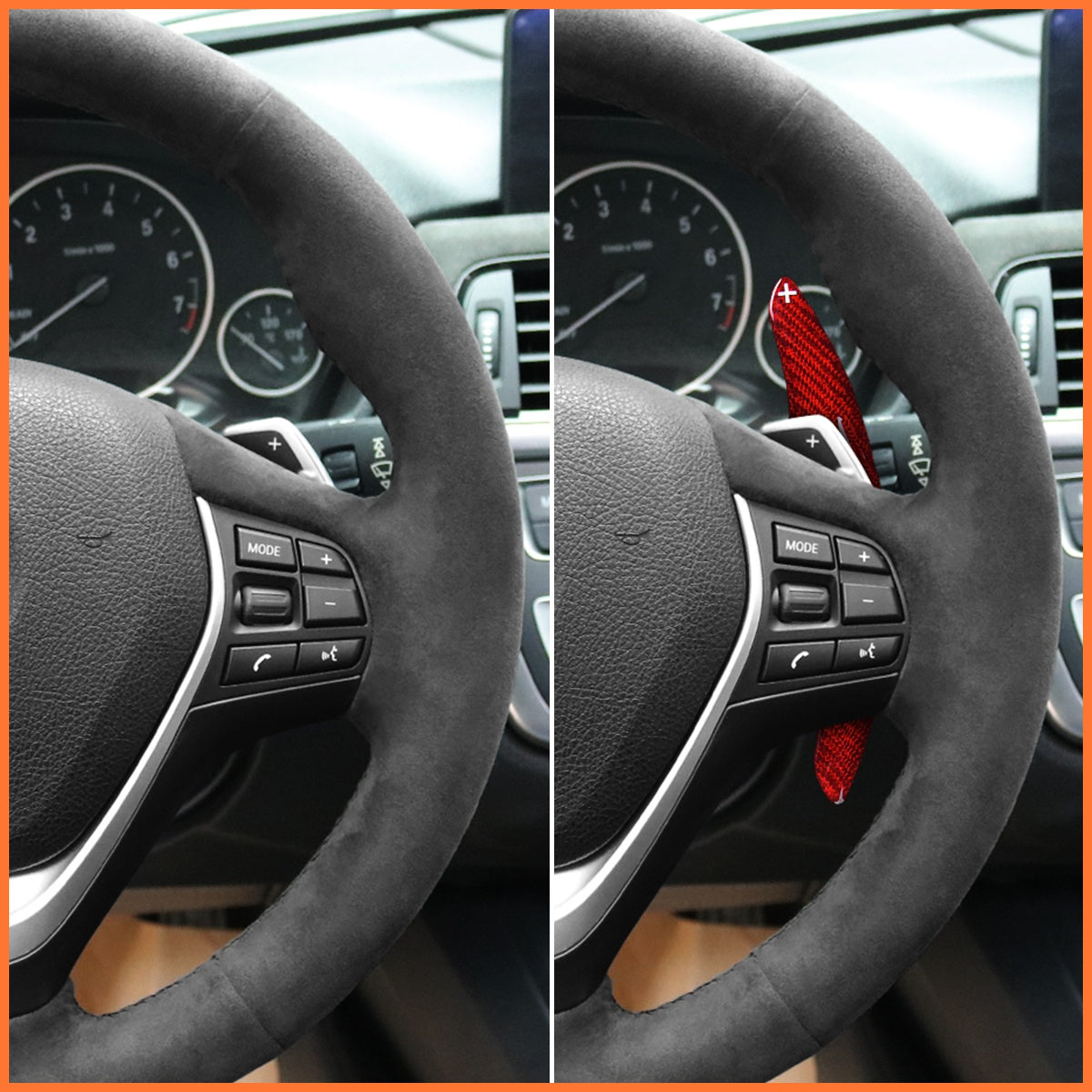 Schaltwippen für BMW F20 / F21 / F30 / F31 / F32 / F33 / F36 2012-2018 - Mewant.de
