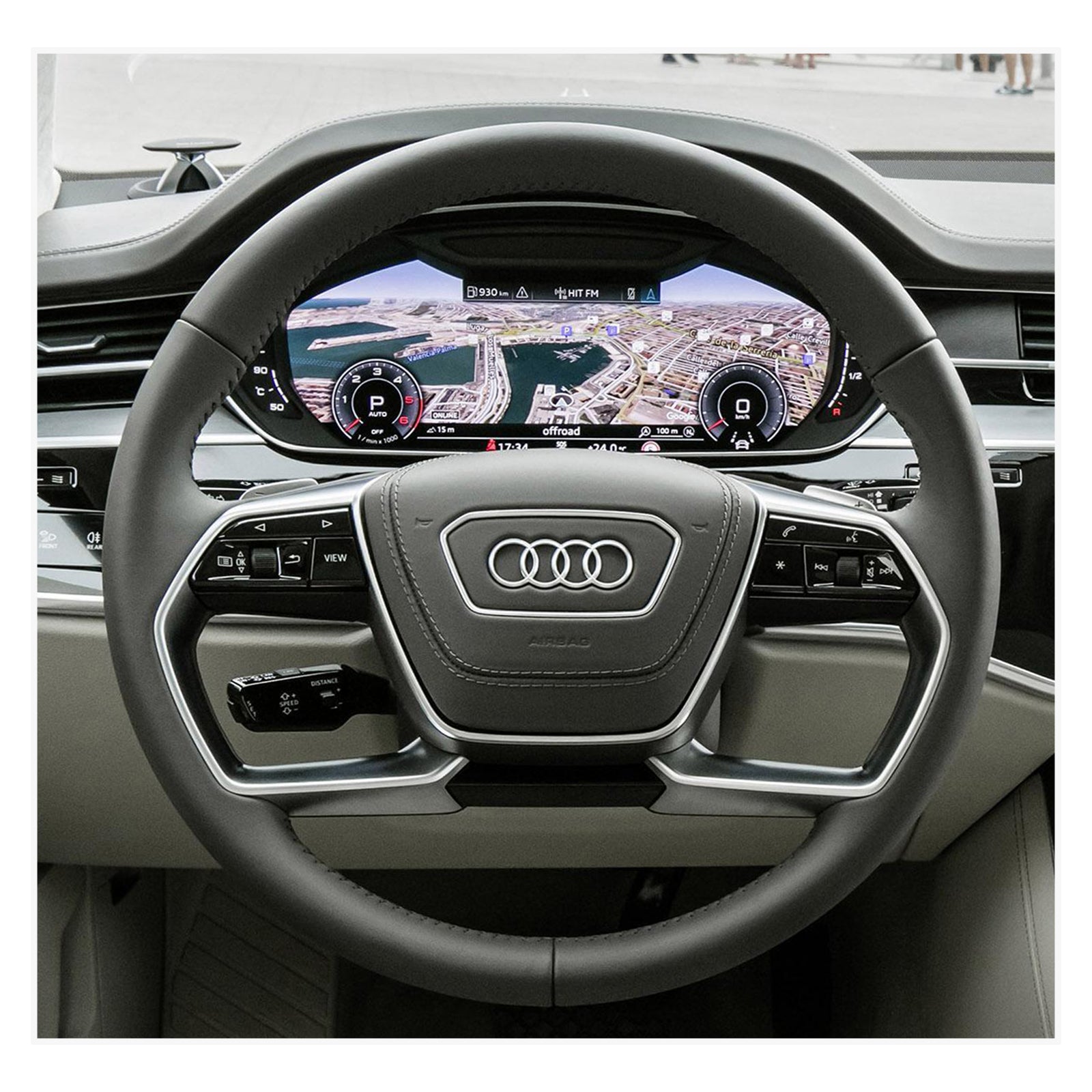 MEWANT Lenkradbezug für Audi A6 A7 A8 A8L S8 e-tron 2019-2023 - Mewant.de