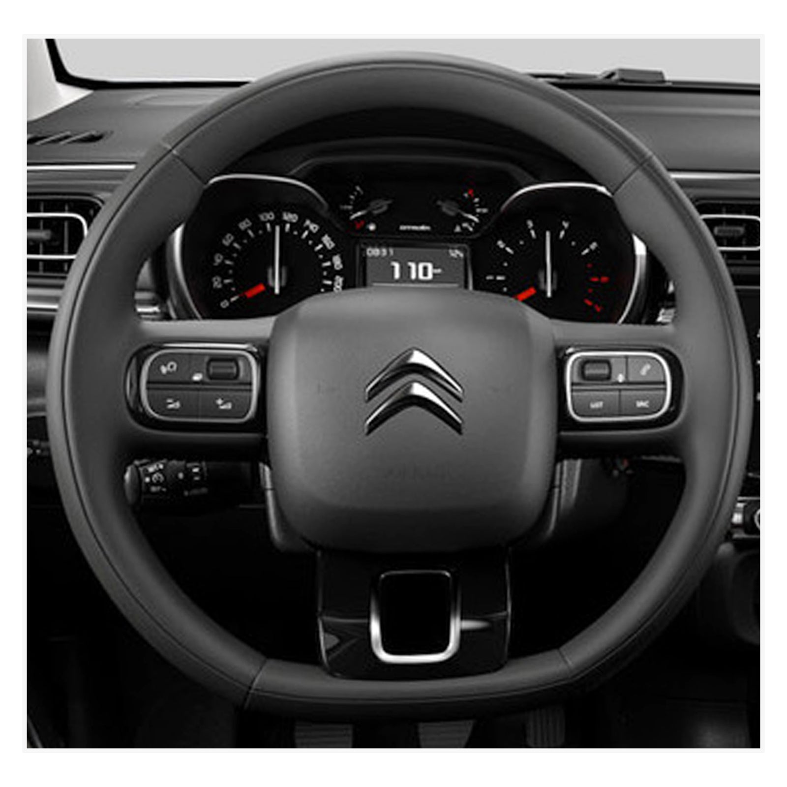 MEWANT Lenkradbezug für Citroen C3 2016-2022 / C3 Aircross 2017-2022 / C5 Aircross 2018-2022 / Berlingo 2018-2022 - Mewant.de