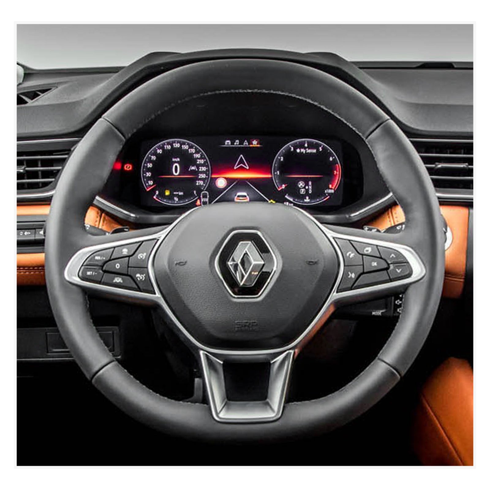 MEWANT Lenkradbezug für Renault Clio 5 (V) 2019-2020 / Captur 2 2020 / Zoe 2020 - Mewant.de