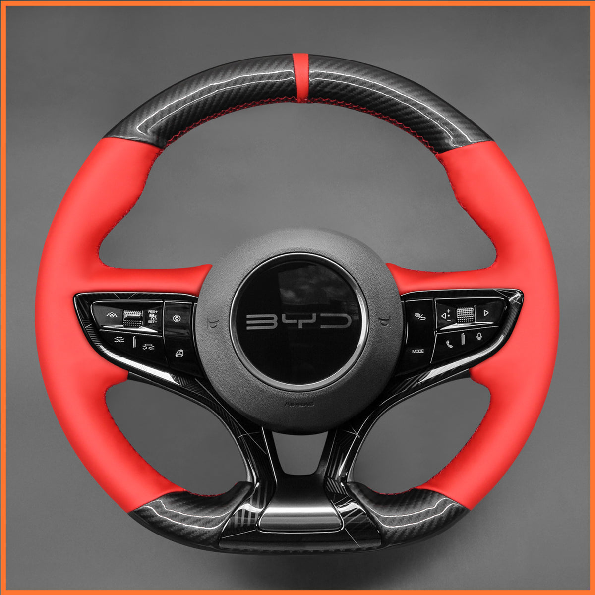 MEWANT Lenkradbezug für BYD Atto 3 Dolphin 2023-2024 - Mewant.de