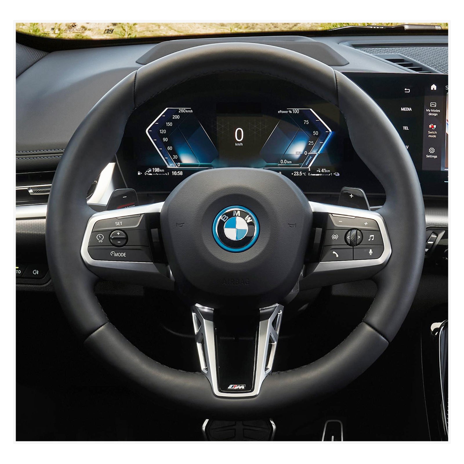 MEWANT Lenkradbezug für BMW U06 X1 iX1 U11 X2 U10 2022-2024 - Mewant.de