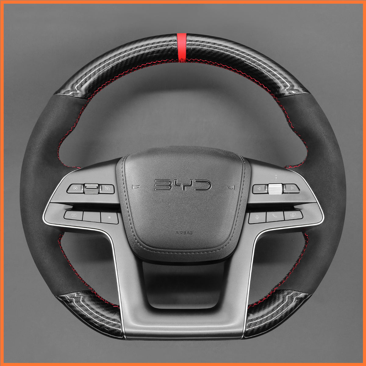 MEWANT Lenkradbezug für BYD Atto 2 2024-2025 South America: BYD Yuan Pro 2024-2025 BYD Song L 2024 - Mewant.de