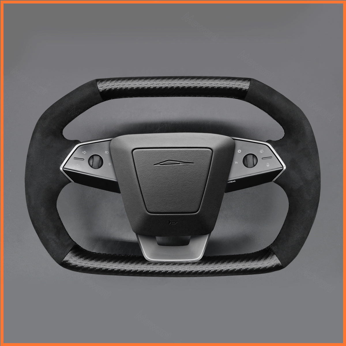 MEWANT Funda para volante para Tesla Cybertruck 2023-2025