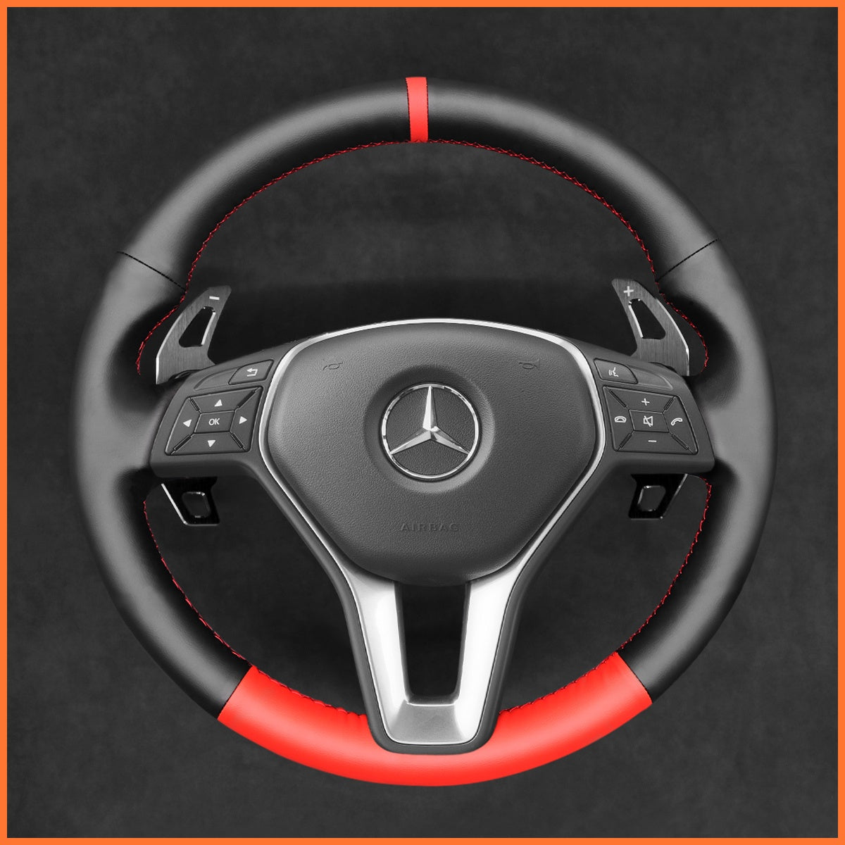 Schaltwippen für Mercedes Benz C117 / C218 / W204 / W212 / W246 / X156 / X204 2012-2017 - Mewant.de