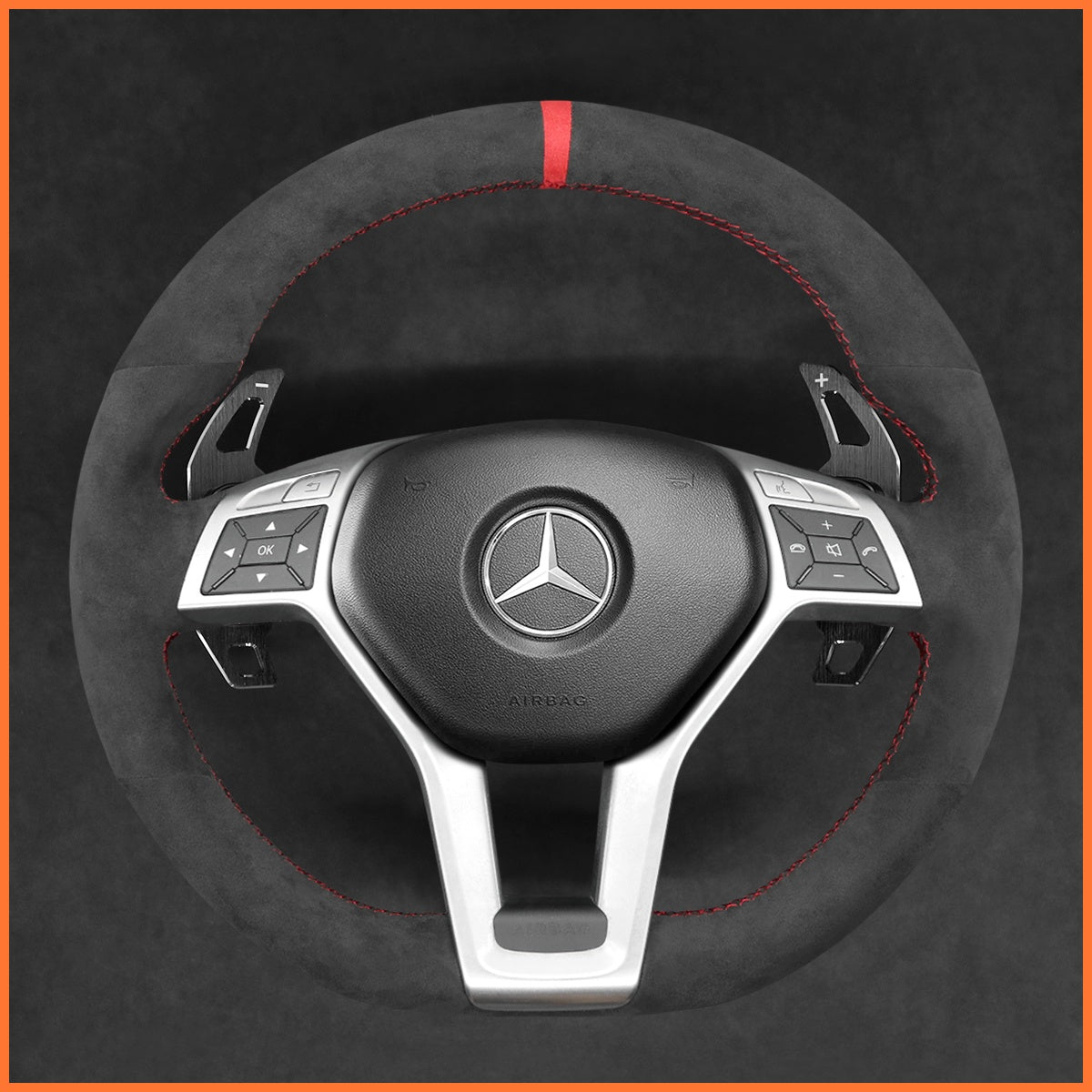 Schaltwippen für Mercedes Benz C218 / W204 / W212 / AMG / X156 / R231 2012-2016 - Mewant.de