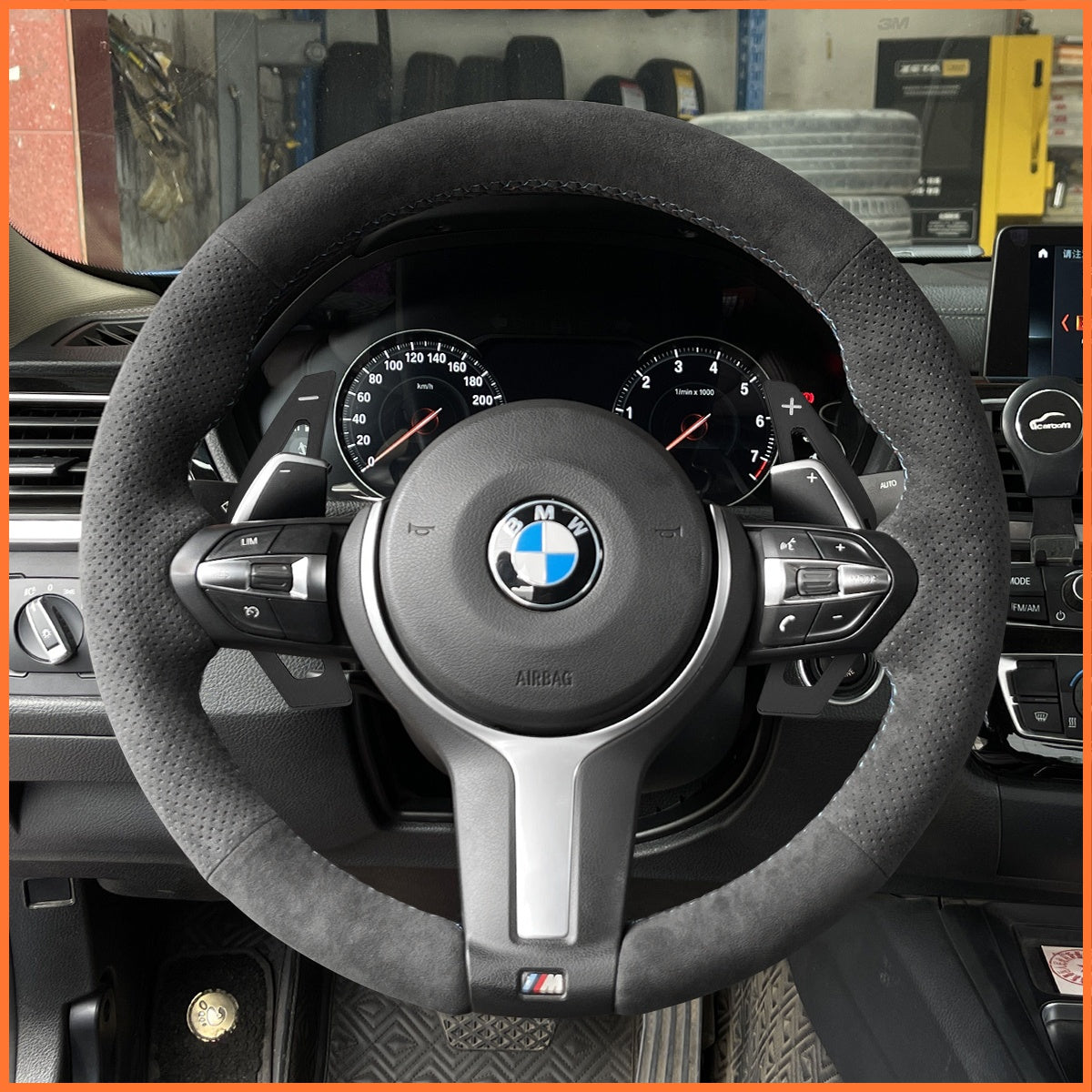 Schaltwippen für BMW M Sport F07 / F10 / F12 / F20 / F21 / F30 / F33 / X3 / X4 / X5 / M140i / M50d 2012-2020 - Mewant.de