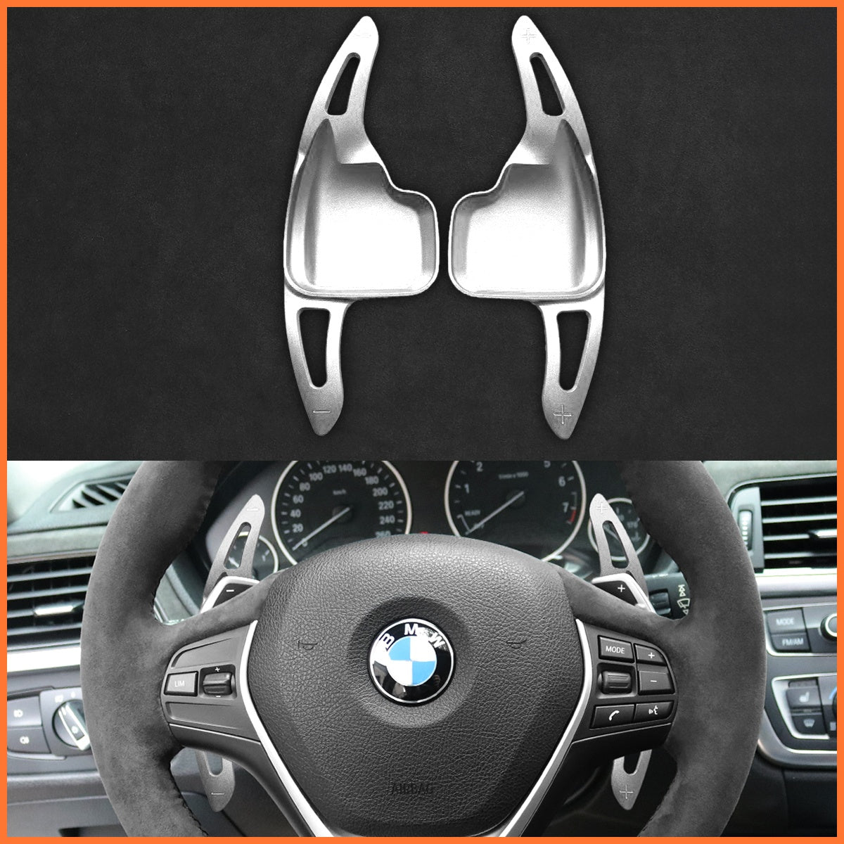 Schaltwippen für BMW F20 / F21 / F30 / F31 / F32 / F33 / F36 2012-2018 - Mewant.de