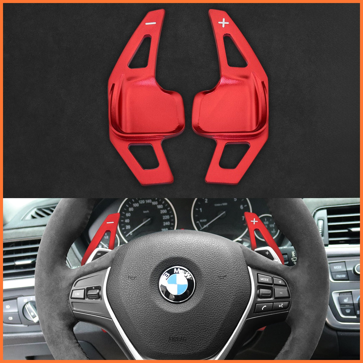 Schaltwippen für BMW F20 / F21 / F30 / F31 / F32 / F33 / F36 2012-2018 - Mewant.de