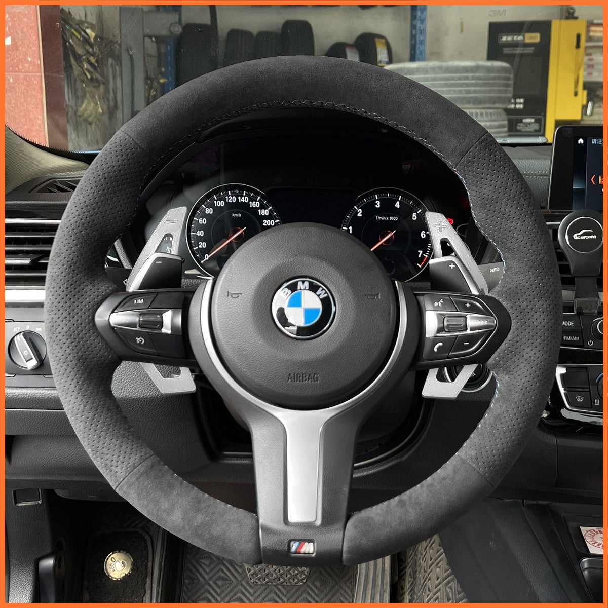 Schaltwippen für BMW M Sport F07 / F10 / F12 / F20 / F21 / F30 / F33 / X3 / X4 / X5 / M140i / M50d 2012-2020 - Mewant.de