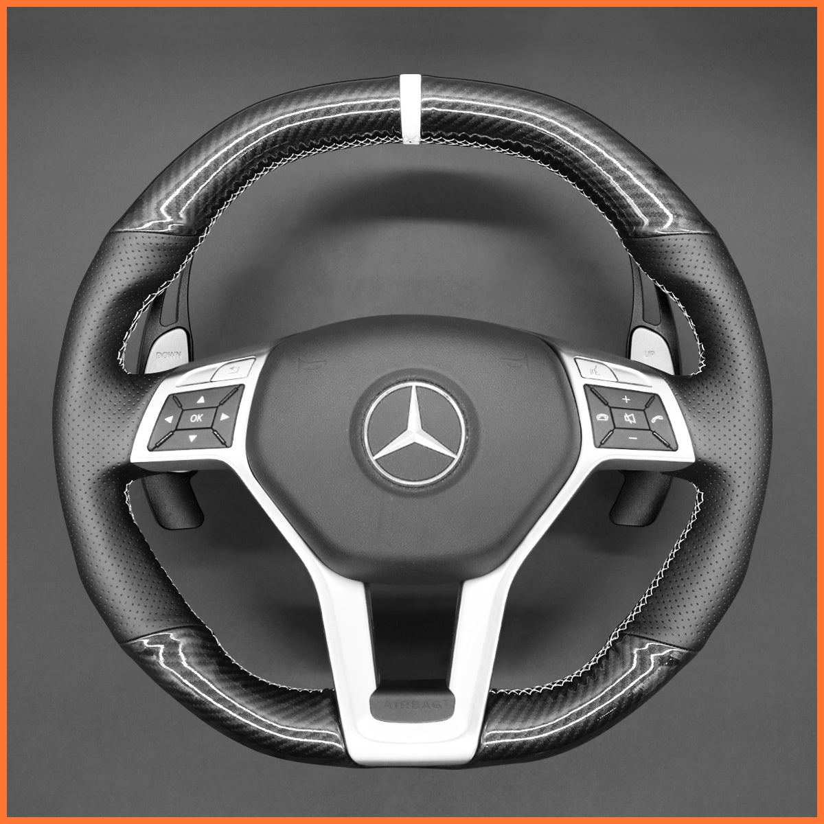 Schaltwippen für Mercedes Benz AMG C117 / C218 / W204 / W212 / R231 2012-2016 - Mewant.de