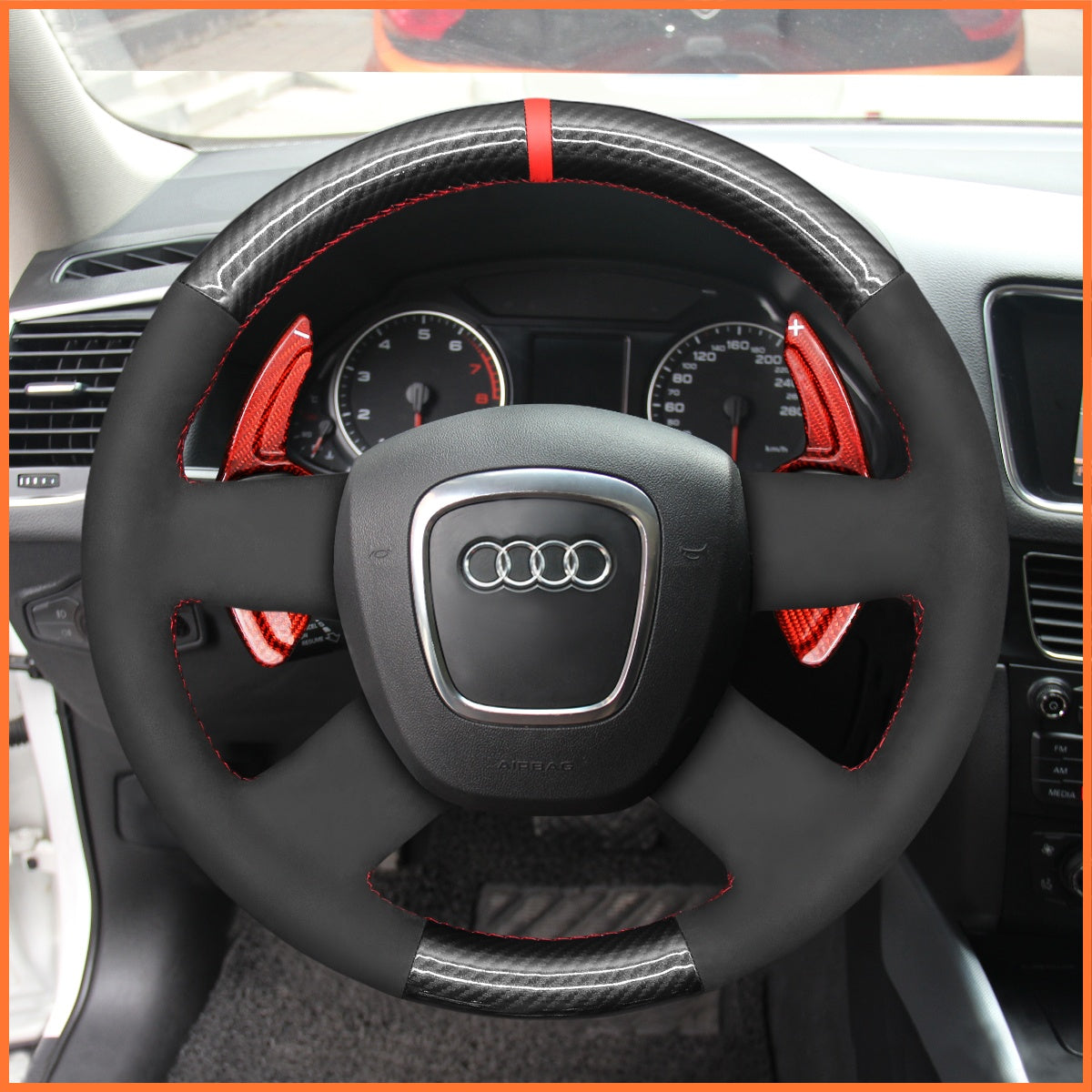 Schaltwippen für Audi A3 / A4 / A6 / Q5 / Q7 2006-2013 - Mewant.de
