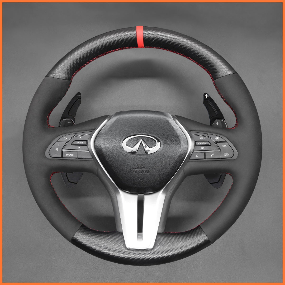 Schaltwippen für Infiniti Q50 / Q60 / QX50 / QX55 2017-2022 - Mewant.de