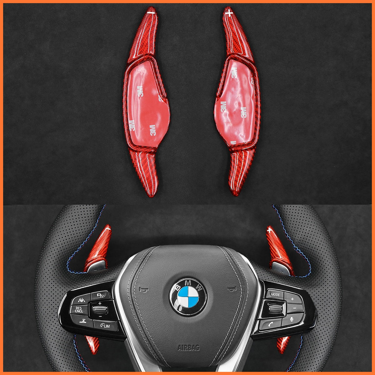 Schaltwippen für BMW G20 / G22 / X3 / X4 / X5 / X6 2018-2021 - Mewant.de