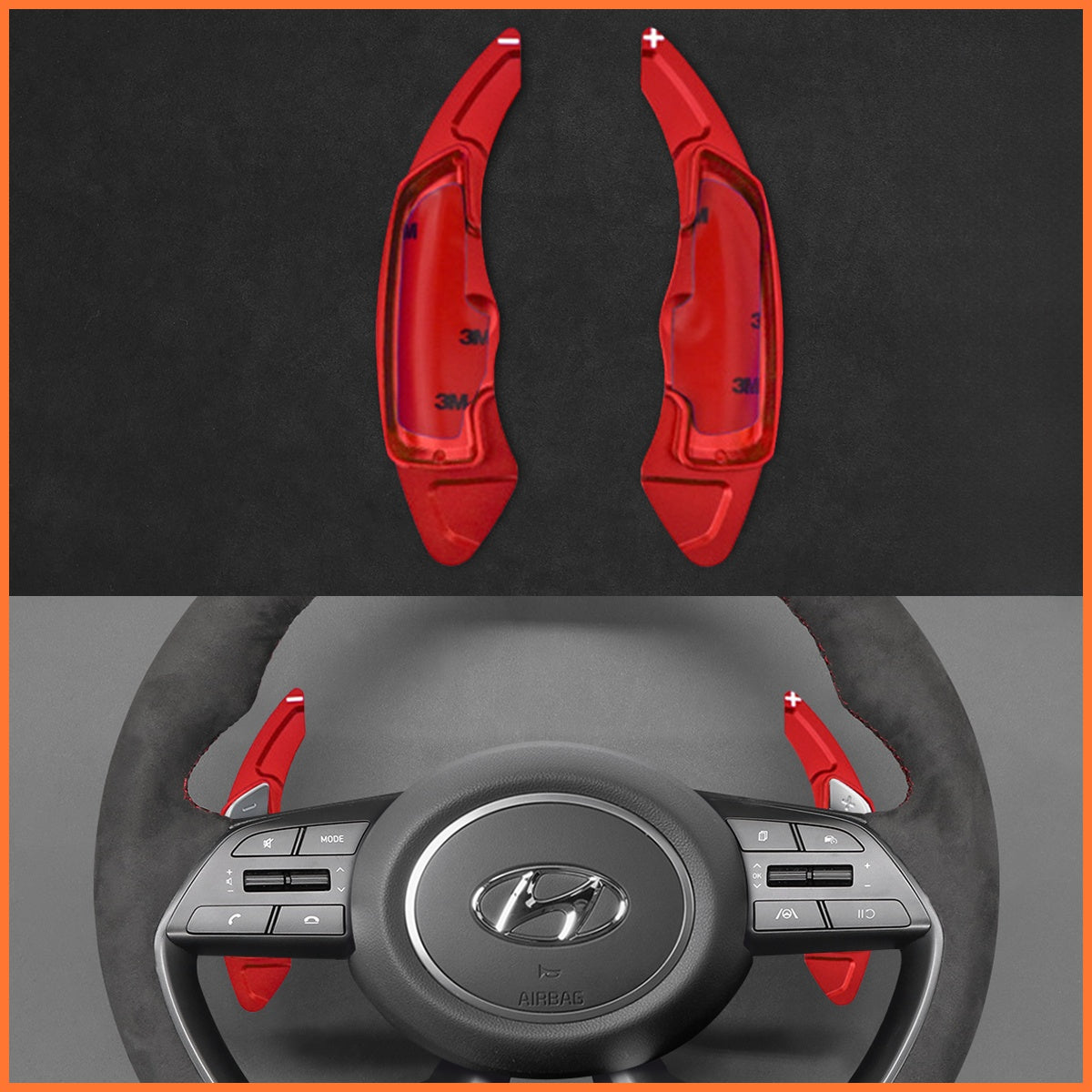 Schaltwippen für Hyundai Tucson / i20 / i30 2022-2023 - Mewant.de
