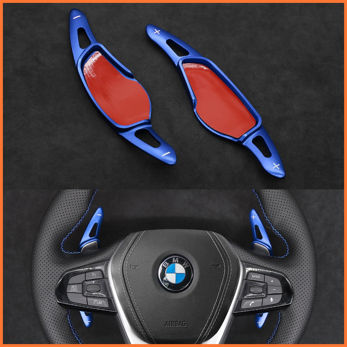 Schaltwippen für BMW G20 / G22 / X3 / X4 / X5 / X6 2018-2021 - Mewant.de