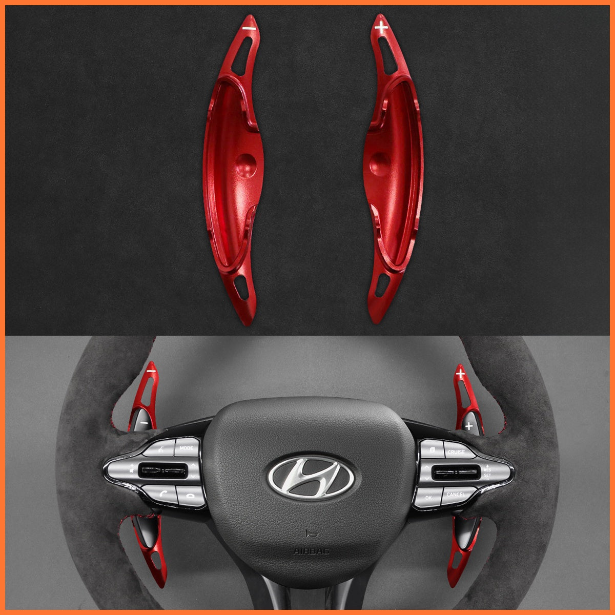 Schaltwippen für Hyundai Veloster N / i20 N / i30 N / Elantra Line - Mewant.de