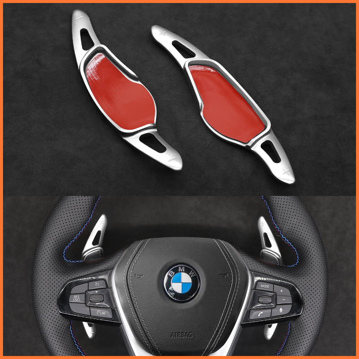 Schaltwippen für BMW G20 / G22 / X3 / X4 / X5 / X6 2018-2021 - Mewant.de