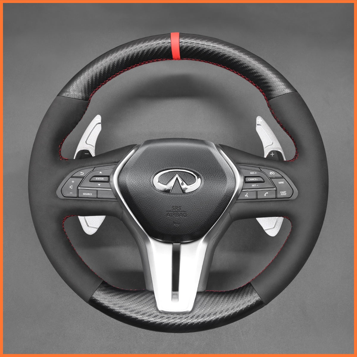 Schaltwippen für Infiniti Q50 / Q60 / QX50 / QX55 2017-2022 - Mewant.de
