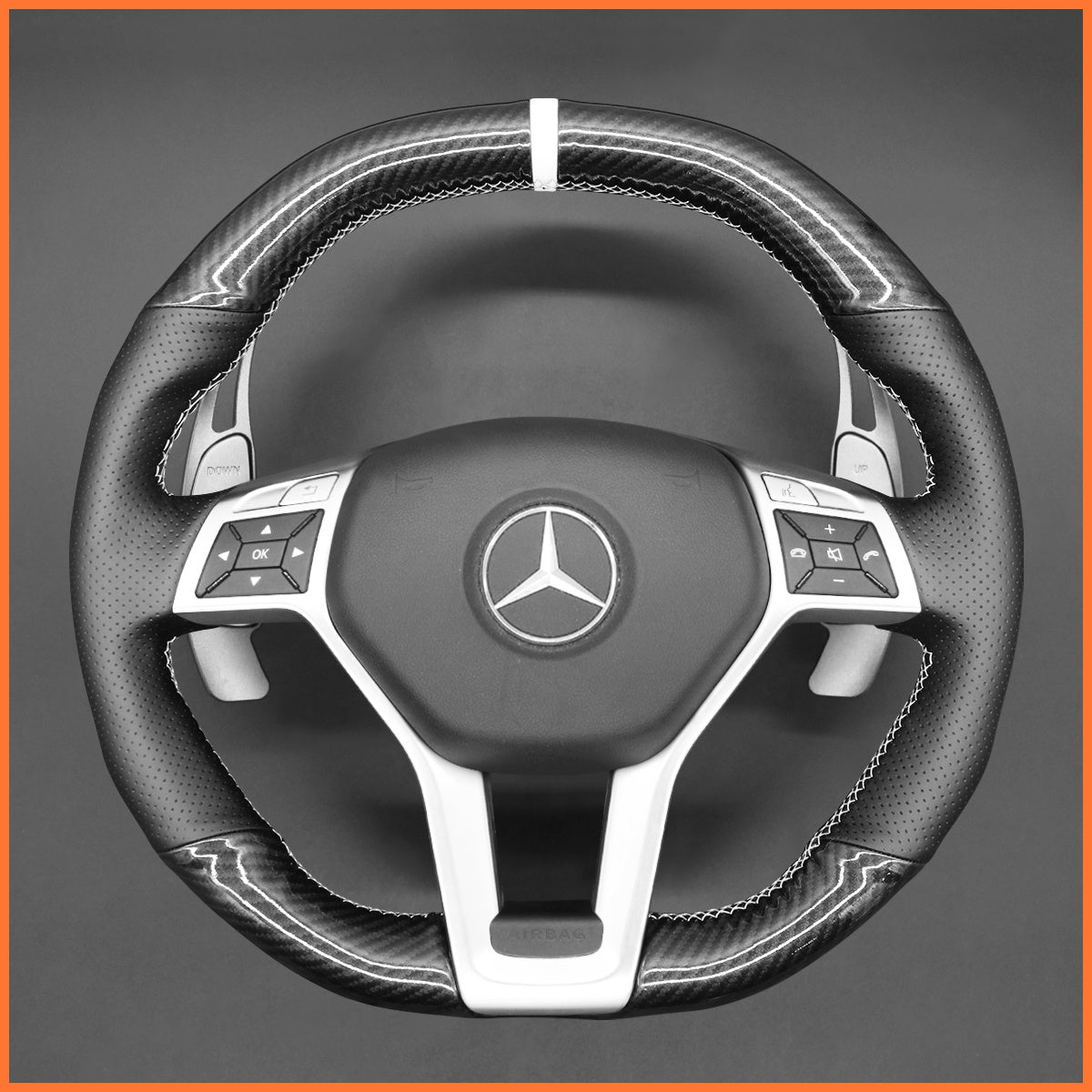 Schaltwippen für Mercedes Benz AMG C117 / C218 / W204 / W212 / R231 2012-2016 - Mewant.de