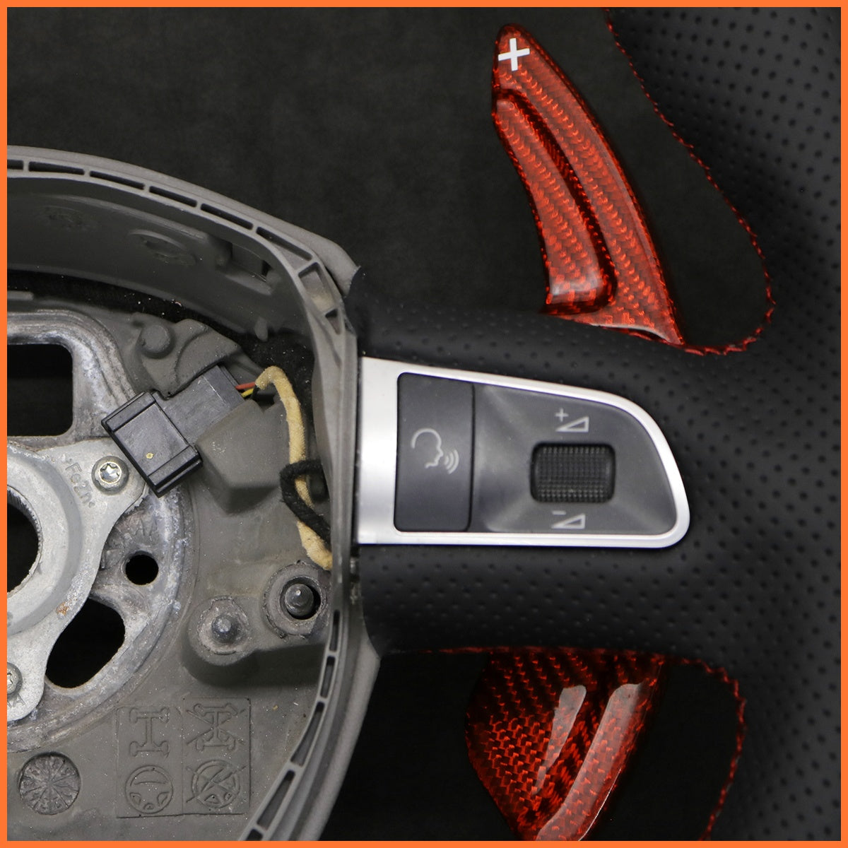 Schaltwippen für Audi A3 / A4 / A5 / A8 / S4 / S5 / S6 / S8 2005-2013 - Mewant.de
