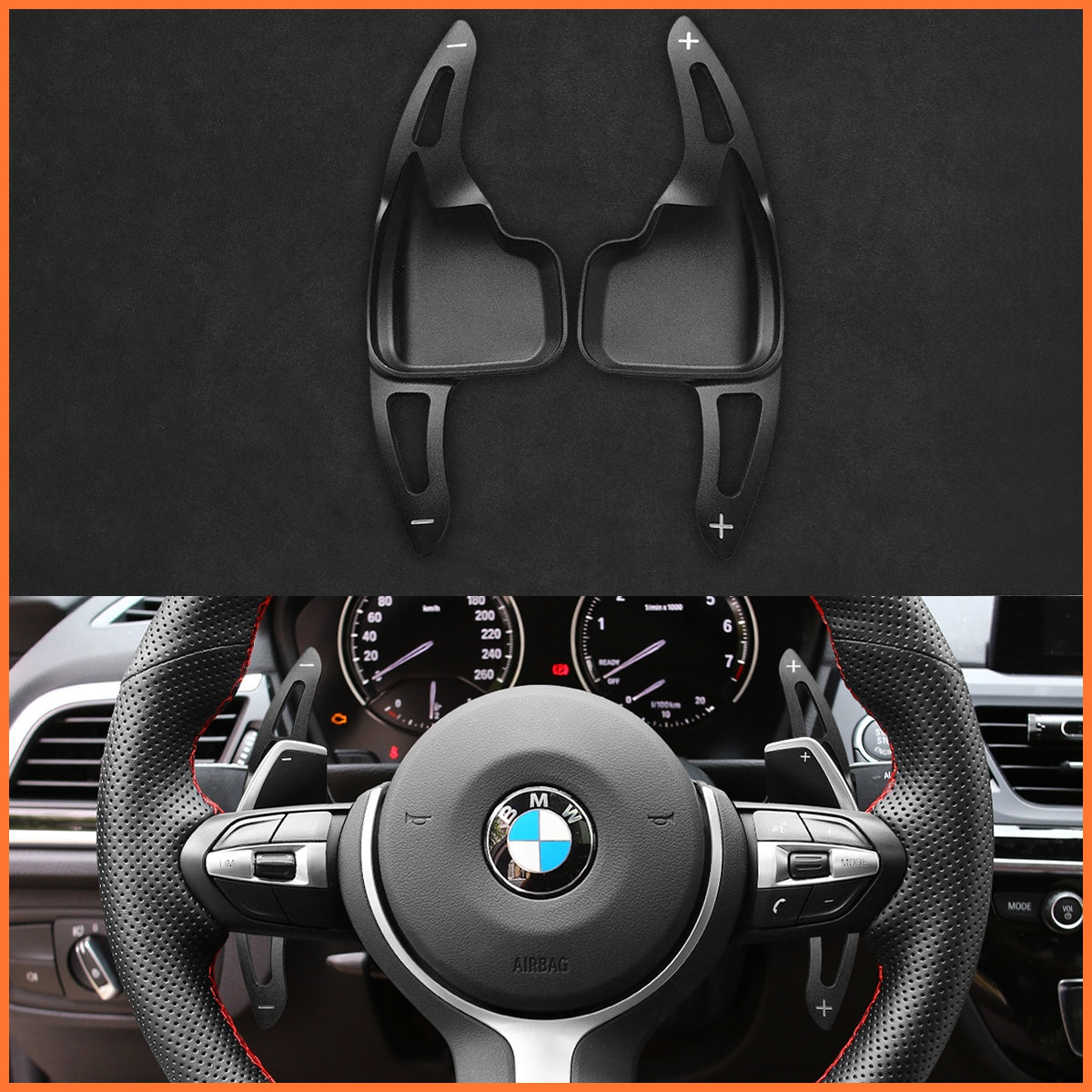 Schaltwippen für BMW M Sport F07 / F10 / F12 / F20 / F21 / F30 / F33 / X3 / X4 / X5 / M140i / M50d 2012-2020 - Mewant.de