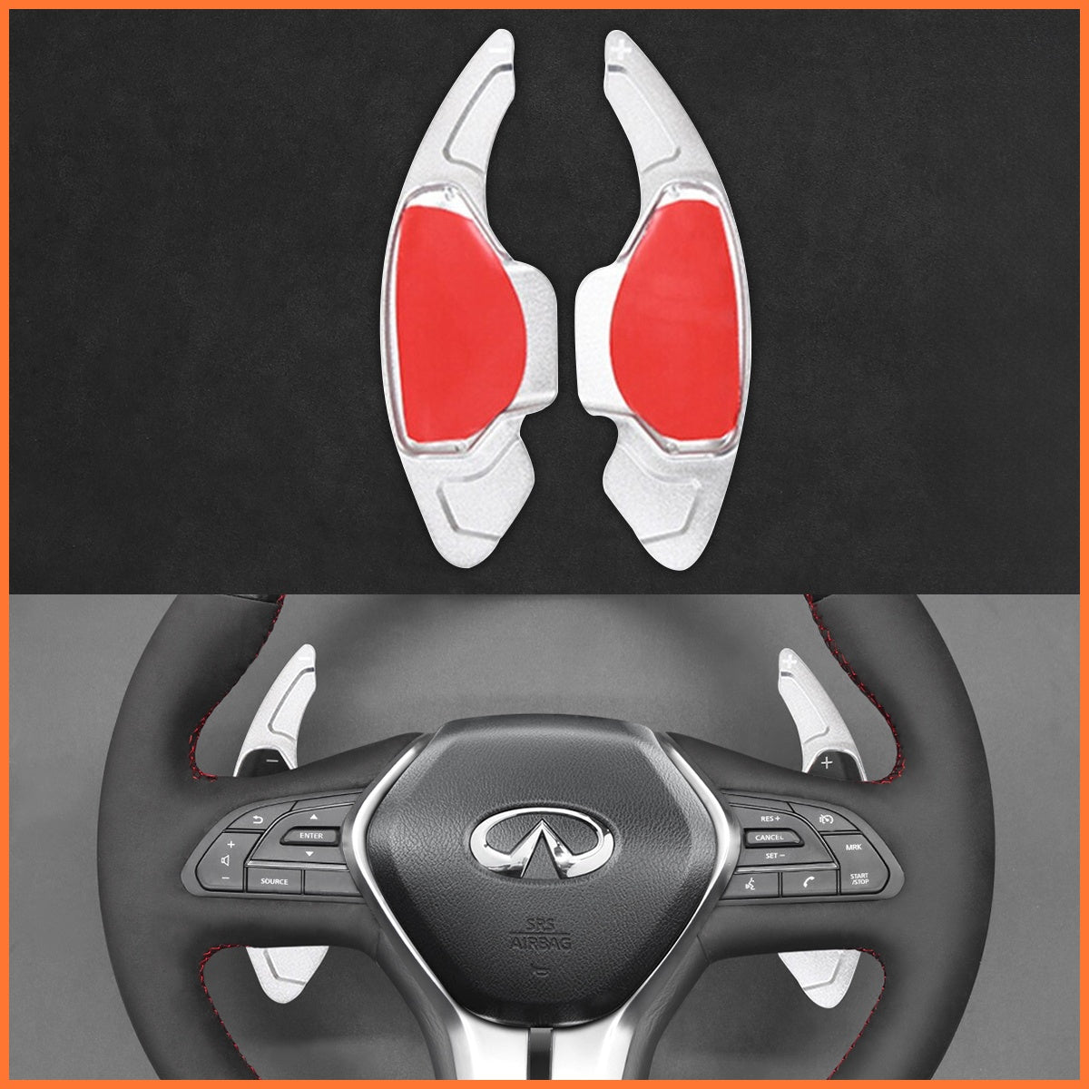 Levas de cambio para Infiniti Q50 / Q60 / QX50 / QX55 2017-2022