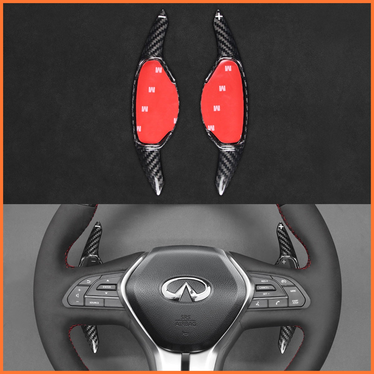 Levas de cambio para Infiniti Q50 / Q60 / QX50 / QX55 2017-2022