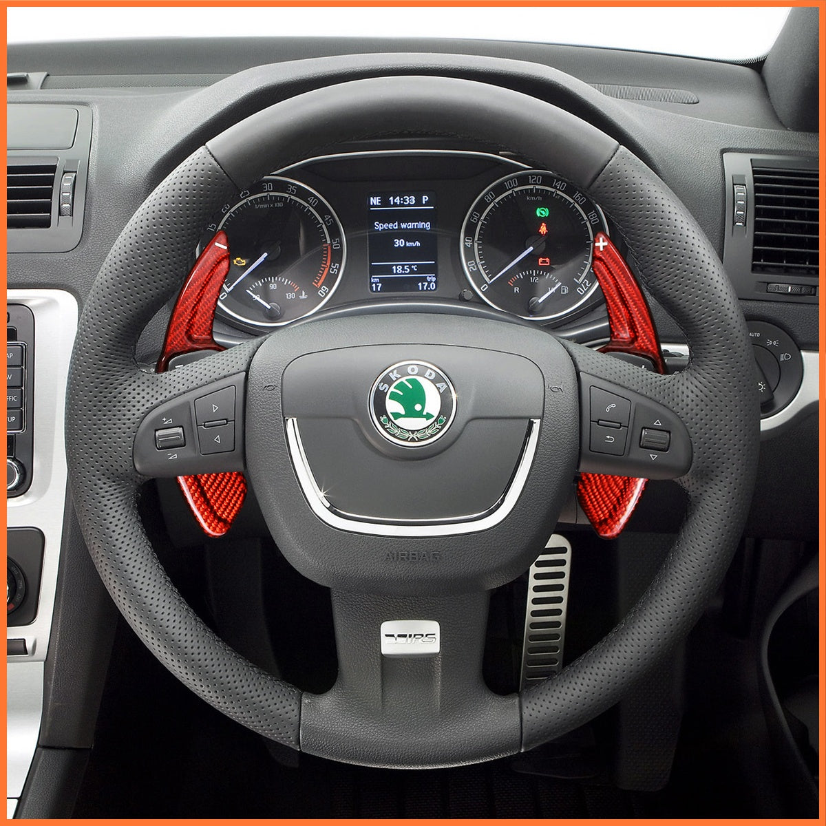 Schaltwippen für Skoda Fabia RS II 2010-2014 - Mewant.de