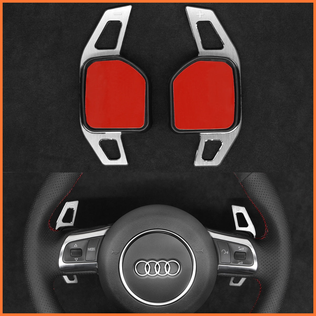 Schaltwippen für Audi R8 / TT RS / RS3 / RS6 2009-2015 - Mewant.de