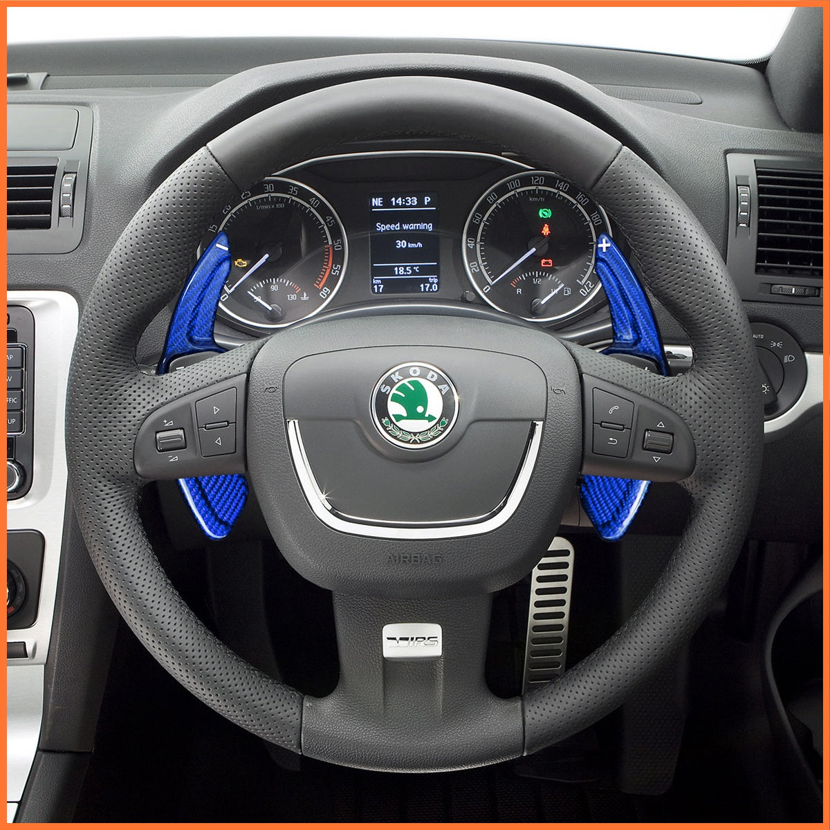 Schaltwippen für Skoda Fabia RS II 2010-2014 - Mewant.de