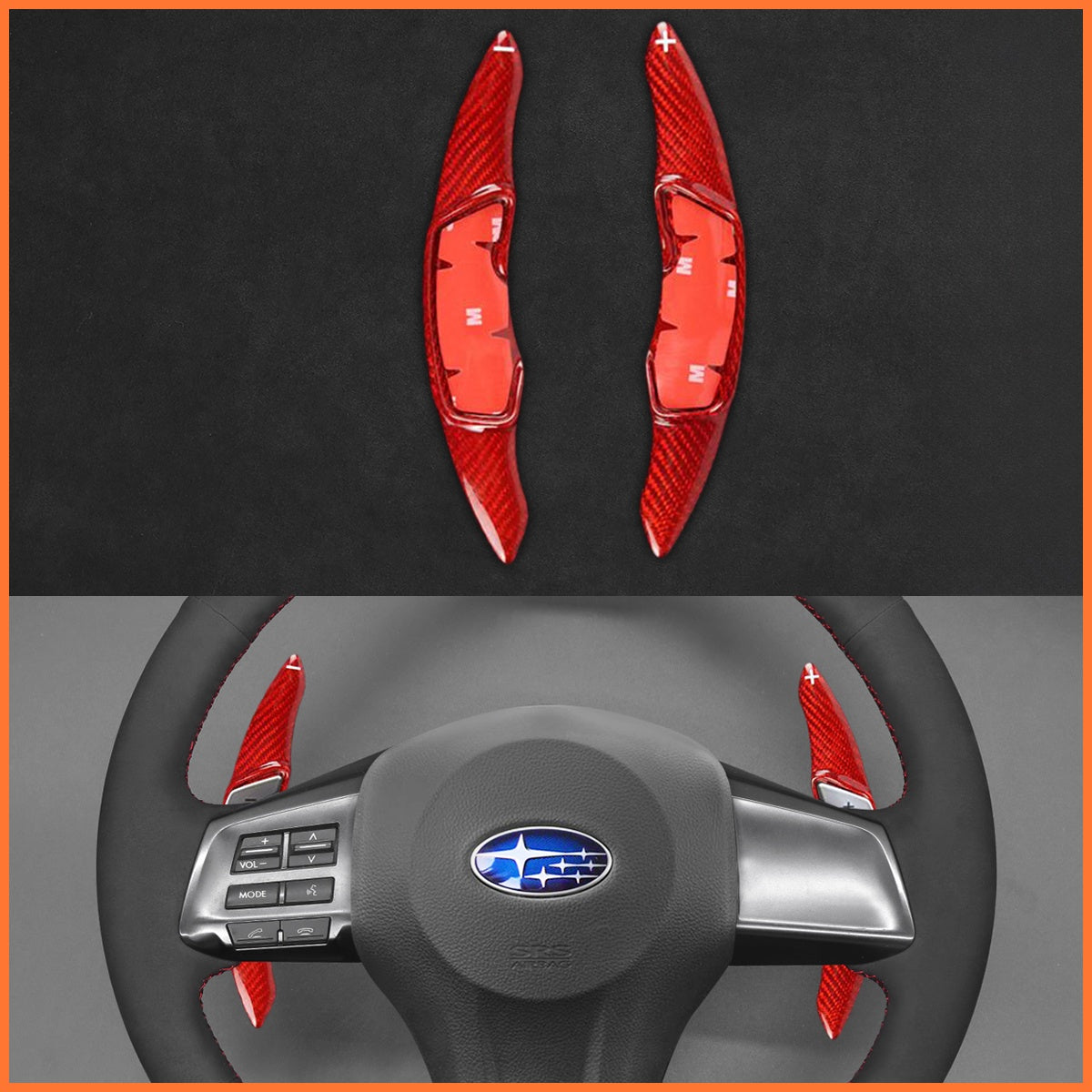 Schaltwippen für Subaru Forester / Legacy / Outback / XV (Crosstrek) / Impreza 2012-2016 - Mewant.de
