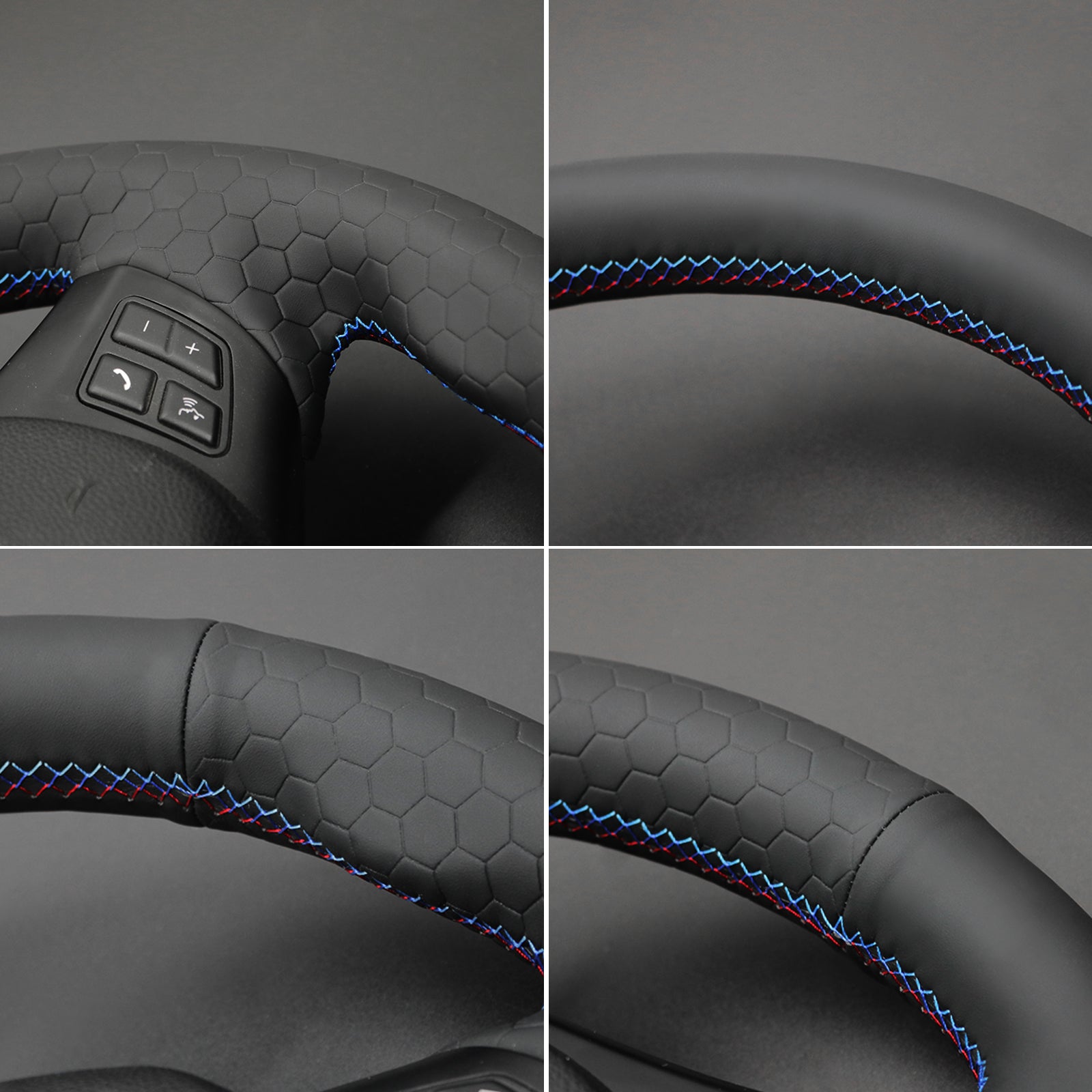 MEWANT Lenkradbezug für BMW M Sport M3 E90 E91 E92 E93 E87 E81 E82 E88 X1 E84 2006-2013 aus DE Lager - Mewant.de