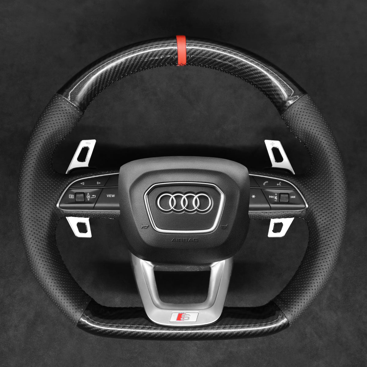 Schaltwippen für Audi Q3 / Q5 / Q7 / Q8 / SQ5 / SQ8 2015-2022 - Mewant.de